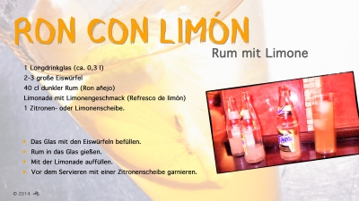 Cantina № 7 – Ron con limón @ Hans Keller