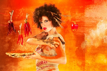 DON´T PLAY WITH FOOD - RED # 1 © Hans Keller