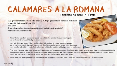 Cantina № 22 – Calamares a la romana (Frittierte Kalmare) © Hans Keller