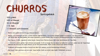 Cantina № 31 – Churros (Spritzgebäck) © Hans Keller