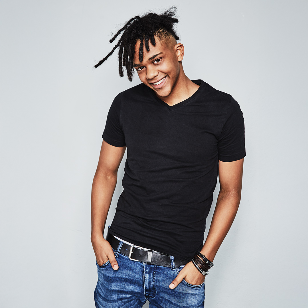 Cleanes Portrait eines Male Models im ONLIGHT Studio für Sedcard Bewerbungen